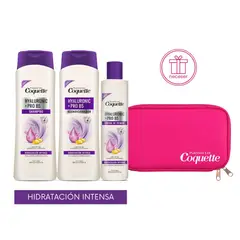 COQUETTE - Set Para Cabello Seco Hyaluronic Pro B5 + Neceser de Regalo