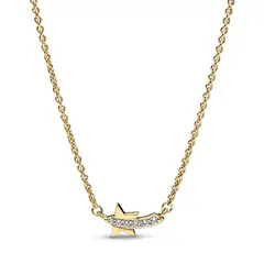 PANDORA - Collar estilo Collier Estrella Fugaz en Pavé Mujer