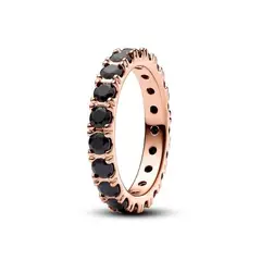 PANDORA - Anillo Eternity Fila Brillantenegra