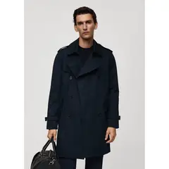 MANGO - Abrigo Algodón Hombre