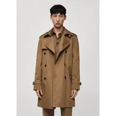 MANGO - Abrigo Algodón Hombre