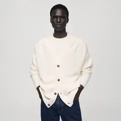 MANGO - Cárdigan Casual Hombre