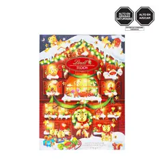 LINDT - Calendario adviento Teddy ¿ Chocolates Navideños