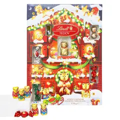 LINDT - Calendario adviento Teddy ¿ Chocolates Navideños