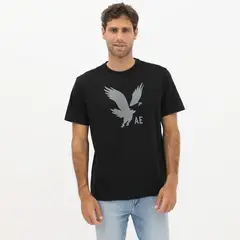 AMERICAN EAGLE - Polo Manga Corta Algodón Hombre