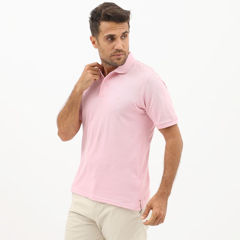 Polo Manga Corta 100% Algodón Hombre