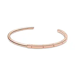 PANDORA - Brazalete Rígido Abierto Rose I- D