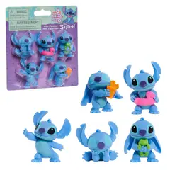 DISNEY - Pack X5 Figuras Stitch