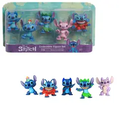 DISNEY - Pack X5 Figuras Stitch