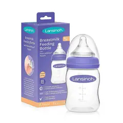 LANSINOH - Biberón Para Leche Materna Tetina 5 Oz