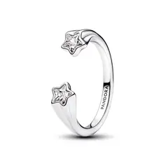PANDORA - Anillo Abierto Estrellas Fugaces