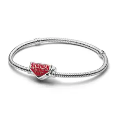 PANDORA - Brazalete Moments Cadena De Serpiente Con Cierre De Stranger Things