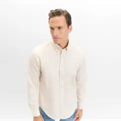 CORTEFIEL - Camisa Manga Larga Hombre Cortefiel.