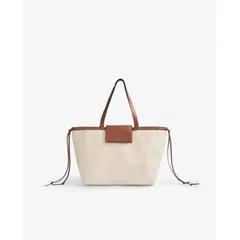 SCALPERS - Bolso Canvas Shopper Natural