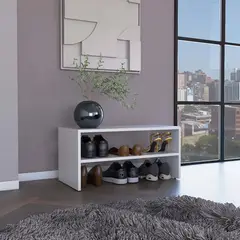 TUHOME - Zapatero Z-72 Apilable -blanco