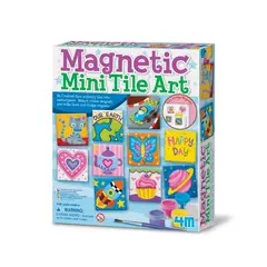 4M - Set Pinta Y Decora Mini Azulejos Magnéticos