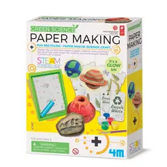 4M - Set Crea Y Decora Papel Reciclado