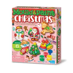 4M - Moldea Y Pinta Figuras Modelo Navidad