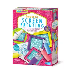 4M - Set Crea Y Decora Estampados En Serigrafía
