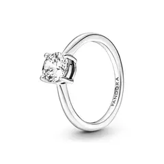 PANDORA - Anillo Solitario Brillantecirconia