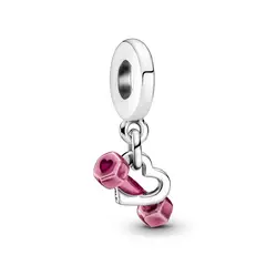 PANDORA - Dije Colgante En Plata Mancuerna