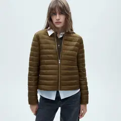 MANGO - Casaca Acolchada Casual Mujer