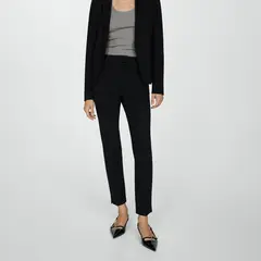 MANGO - Pantalón Straight Casual Mujer