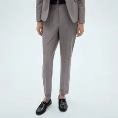 MANGO - Pantalón Straight Mujer