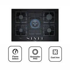 BOSCH - Encimera PPQ7A6B90 Glass