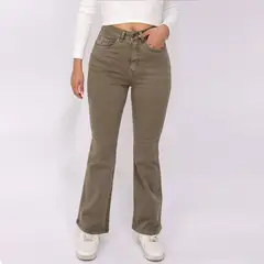 KAYRA POBLET - Jean Flare Tiro Alto Mujer