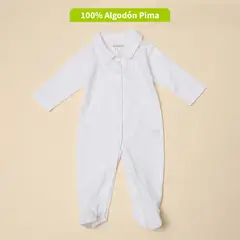 CONIGLIO - Enterizo Bebé Niña Manga Larga Algodón Pima