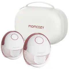 MOMCOZY - Extractor de Leche Portátil M6 Doble Succión