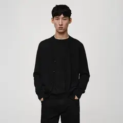 MANGO - Cárdigan Casual Hombre