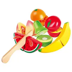 HAPE - Juguete Set De Frutas De Madera Para Cortar
