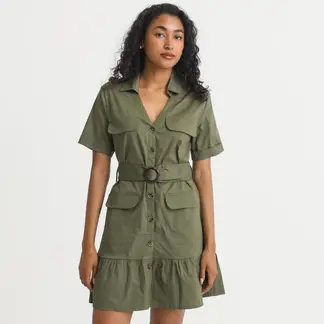 BASEMENT - Vestido Largo Casual Mujer