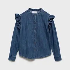 MANGO KIDS - Blusa Niña Algodón