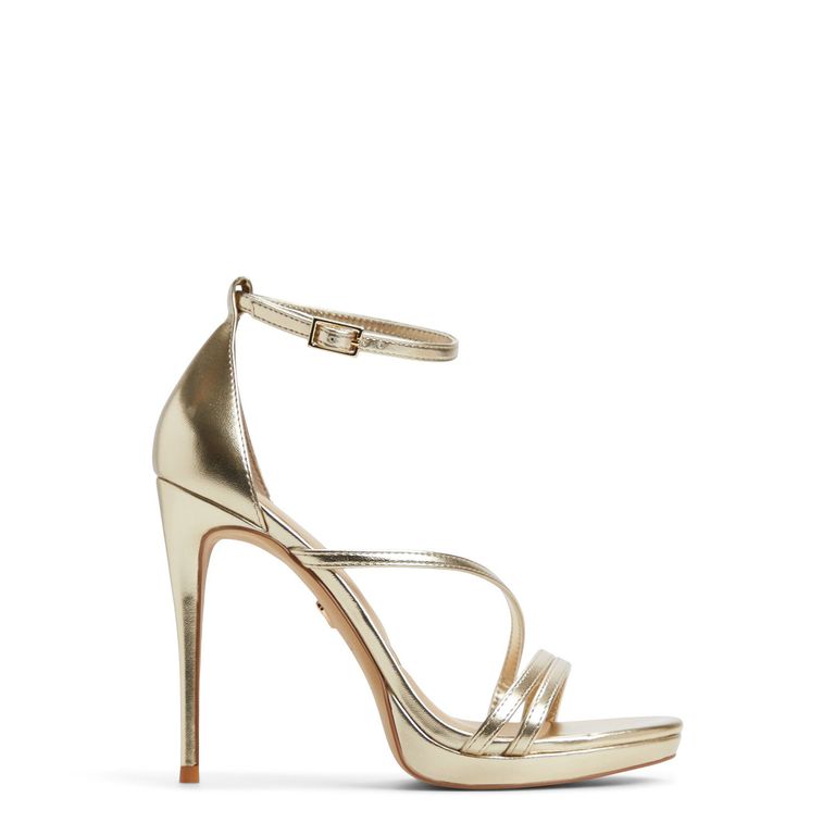 Sandalias Formales Mujer Odella Dorado