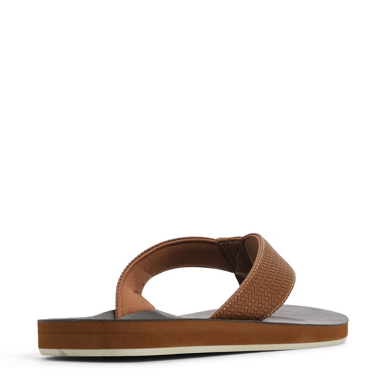 Sandalias Casuales Hombre Aloomba Marrón