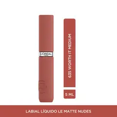 LOREAL PARIS - Labial Infallible Matte: Worth It Medium