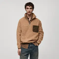 MANGO - Chompa Casual Hombre