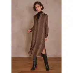MAISON 123 - Vestido Largo Mujer