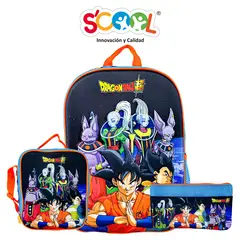 DRAGON BALL - Set Mochila 2 Ranger Bolsillo Oficio Kuromi