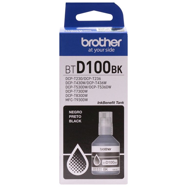 Tinta Negra Btd100bk