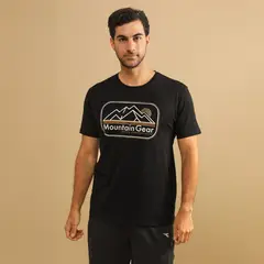 MOUNTAIN GEAR - Polo 100% Algodón Manga Corta Hombre