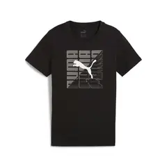 PUMA - Polo Niño Manga Corta Algodón