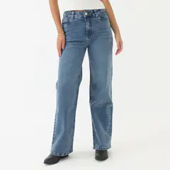 DENIMLAB - Jean Wide Algodón Mujer