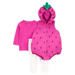 CARTER'S - Disfraz Bebé Niña 3 Piezas Algodón Carters