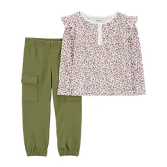 CARTER'S - Conjunto Niña 2 Piezas Algodón Carters