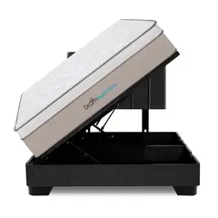 DROM - Dormitorio Boxet Natten 2 Plz + 2 Almohadas Viscoelásticas + Protector