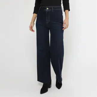 VRP BY VIVIANA RIVAS PLATA - Pantalón Wide Leg Tiro Alto Mujer Vrp By Viviana Rivas Plata.